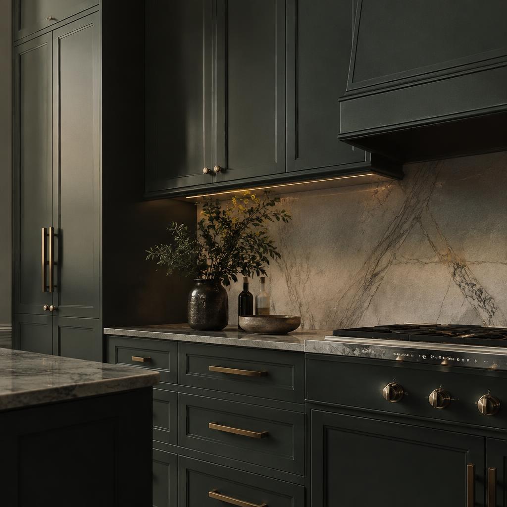 Hillside kitchen rebuild